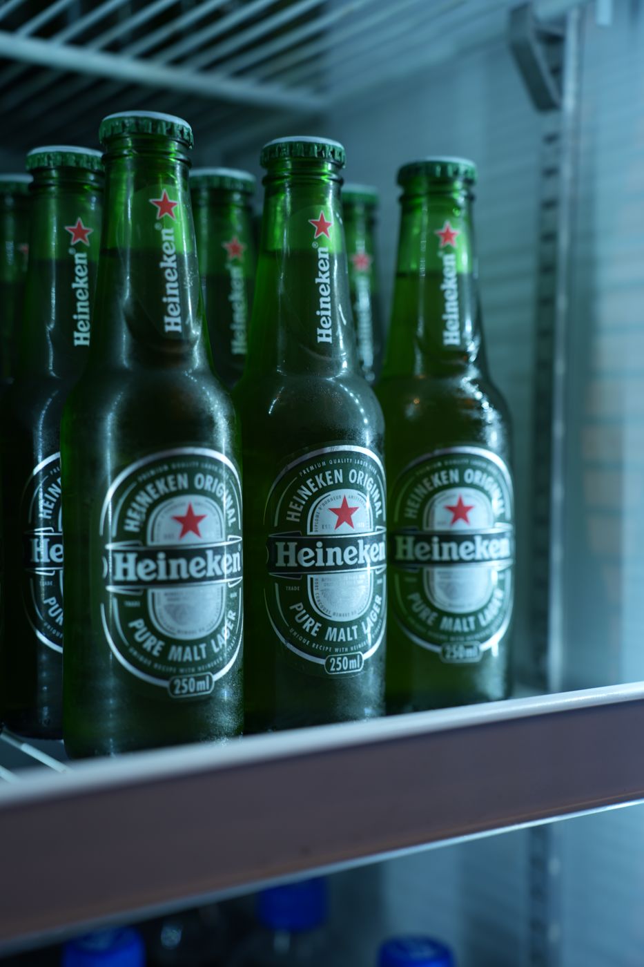 Geladeira com Heineken no Botequim